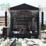 DJ Trade Exhibition Booth Aluminum Lighting Truss Steel Structure