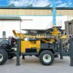 Wheel Trailer Mounted Geological Geotechnical Exploration Core Drill Machine