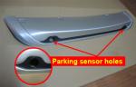 Nissan Qashqai 2015 2016 Auto Body Kits , Front and Rear Bumper Skid Plates
