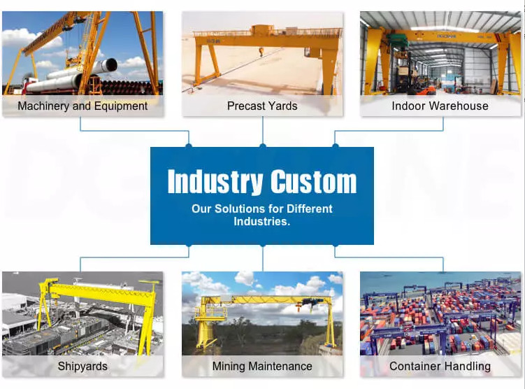 A Frame Traveling Gantry Crane