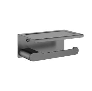 Wholesale Brushed Nickel Bathroom Hardware Sets , 16'' Toilet Paper Holder Rack from china suppliers