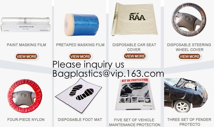 Car Seat Cover Protector Disposable Transparent Seat Protective Covers, Workshop Garage Strong Pull And Durable Seat Cha
