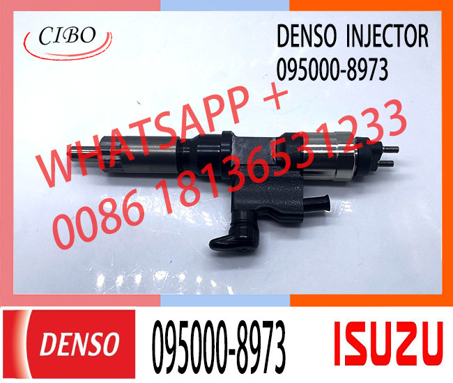 Genuine High Quality Common Rail Fuel Injector 095000-8973 095000-8971 095000-8970 8-98151856-3 FOR ISUZU 6HK1 ENGINE
