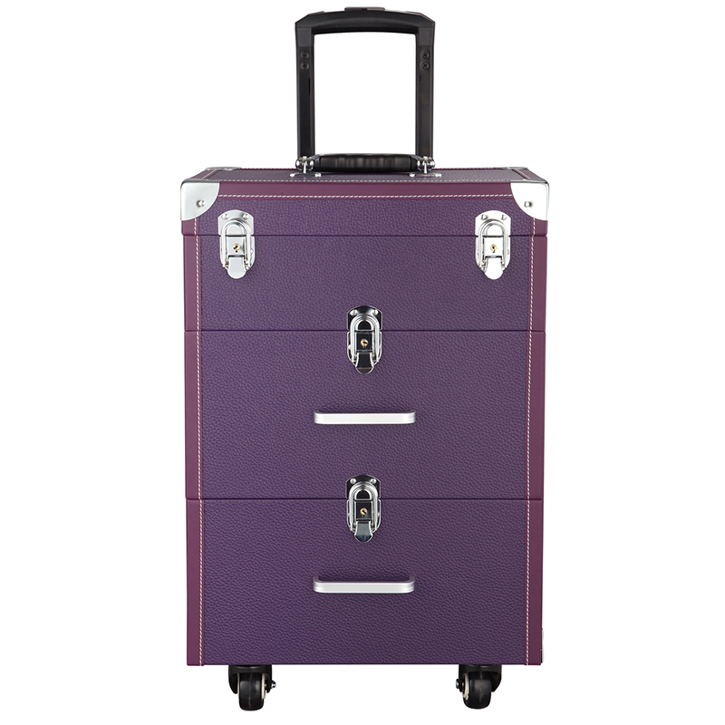 Professional aluminum makeup beauty case