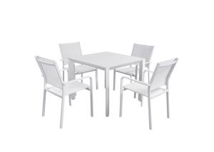 Wholesale 5-piece Outdoor Table Chairs Patio Restaurant Dining Furniture Set from china suppliers