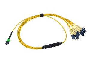 Wholesale 12core 24core MTP MPO Fiber Cable 3.0mm Single Jacket Or 4.6mm Double Jacket from china suppliers