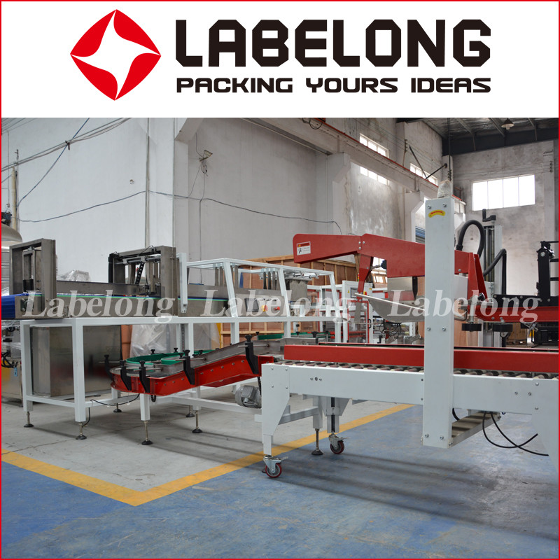 Labelong Automatic Bottle Packing Machine For Glass Bottles Cans Jars