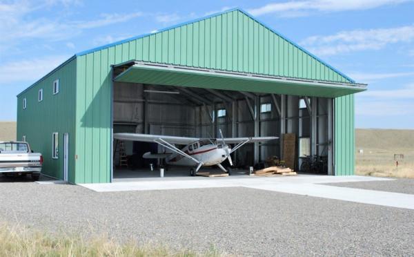 Modular Easy Assembly Steel Structure Aircraft Hangar Modern Economical