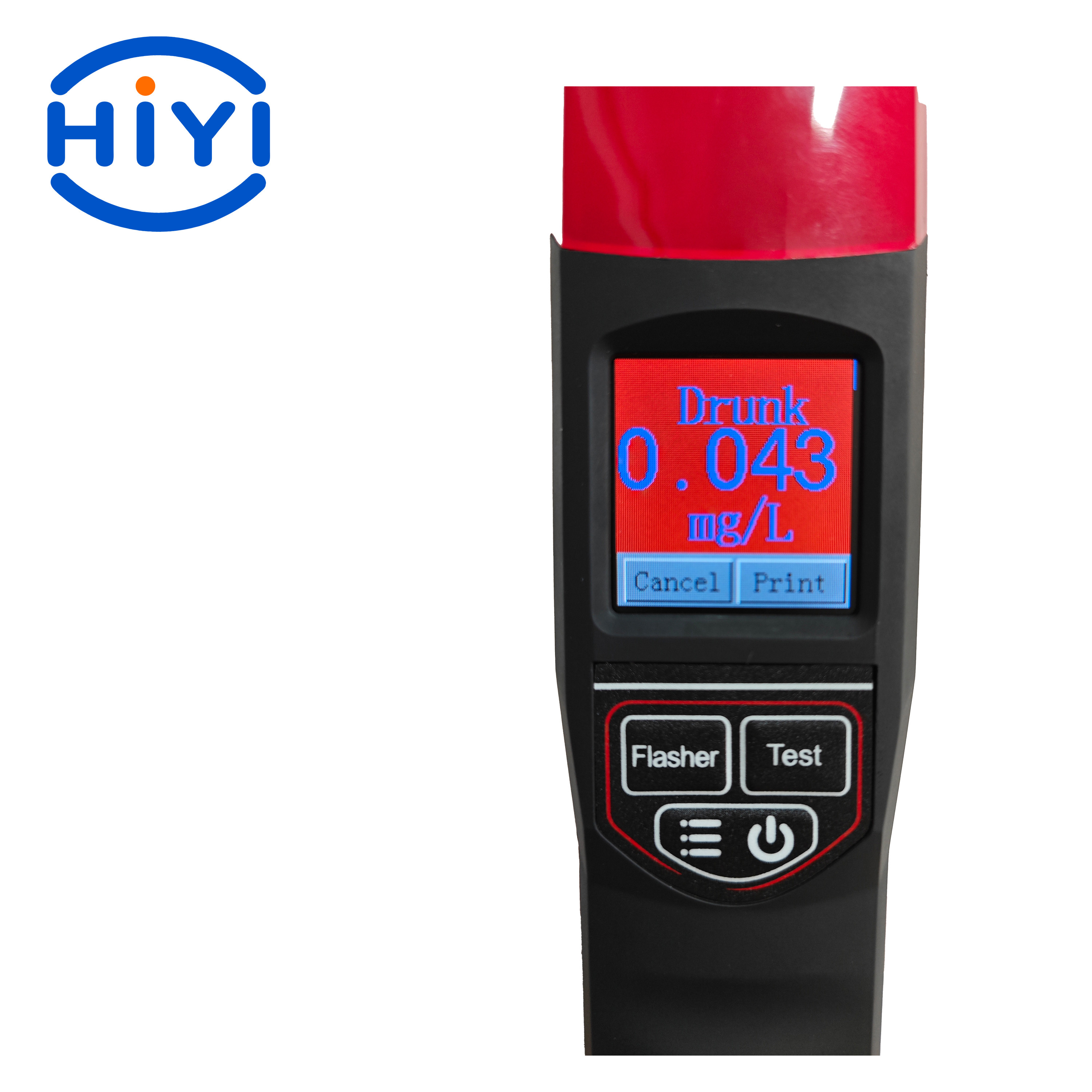 At7200 Rapid Alcohol Tester Fast Measuring Speed High Sensitivity Alarm Illumination Convenient Liquor Tester