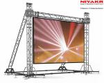 P3.91 Indoor Led Screen Rental 4500 Nits Brightness 500x1000 For Stage
