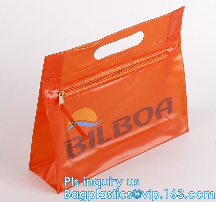 pvc slider zipper baby clothes packaging bag, slider zipper golf sport t-shirt/towel bag, A4 office file holder slider b
