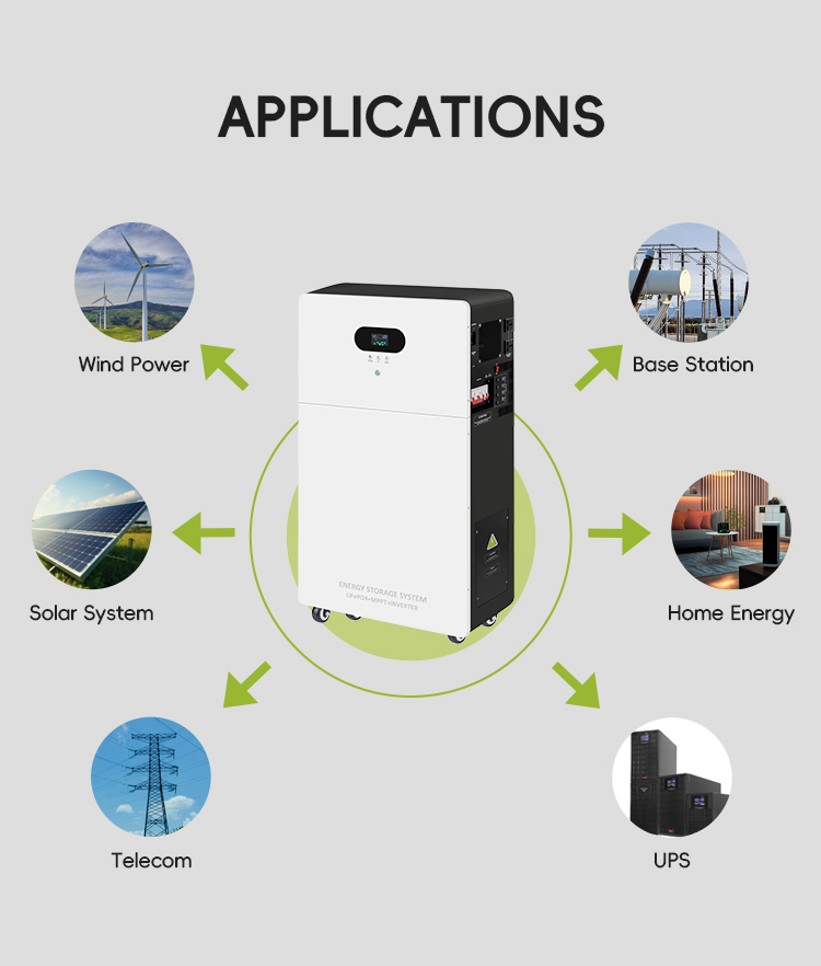 Power station bank All In One Inverter Hybrid Off Grid AC 5kw 10kw 15kw 20kw Solar Lithium LiFePO4 Energy Storage Battery System