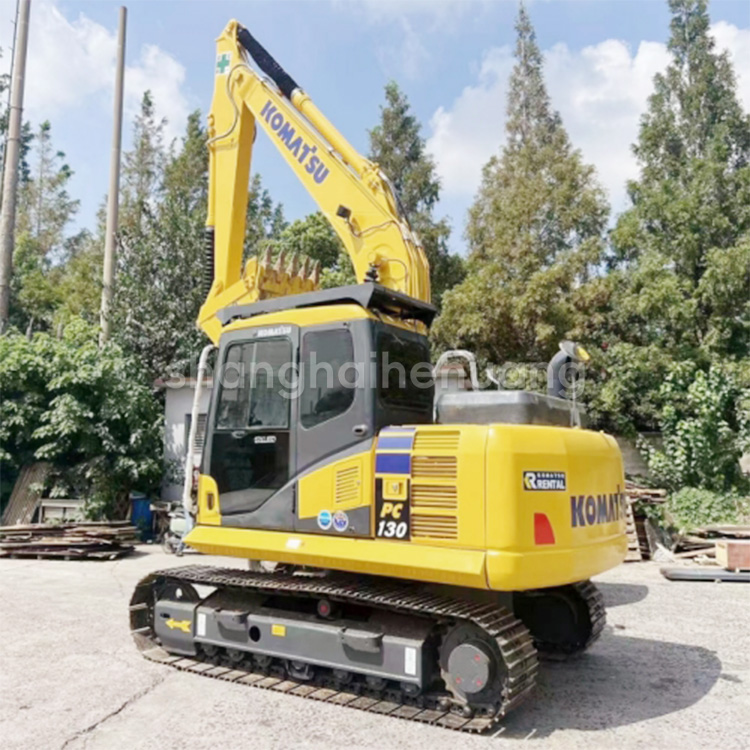13 Ton Hydraulic Used Crawler Excavator Komatsu PC 130 Sale