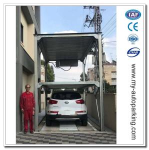 Wholesale 2 or 3 Cars PLC Control Underground Lift/Hydraulic Stacker Car Parking Equipment/Underground Parking Garage Design from china suppliers