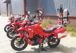 SUZUKI Fire Fighting Motorcycle Water Cooling Black And Red Color 250cc