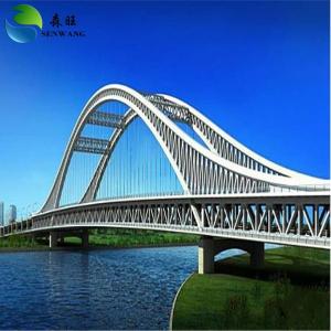Wholesale Eco Friendly Steel Structure Bridge , Galvanized Steel Bridge Construction Sustainable from china suppliers