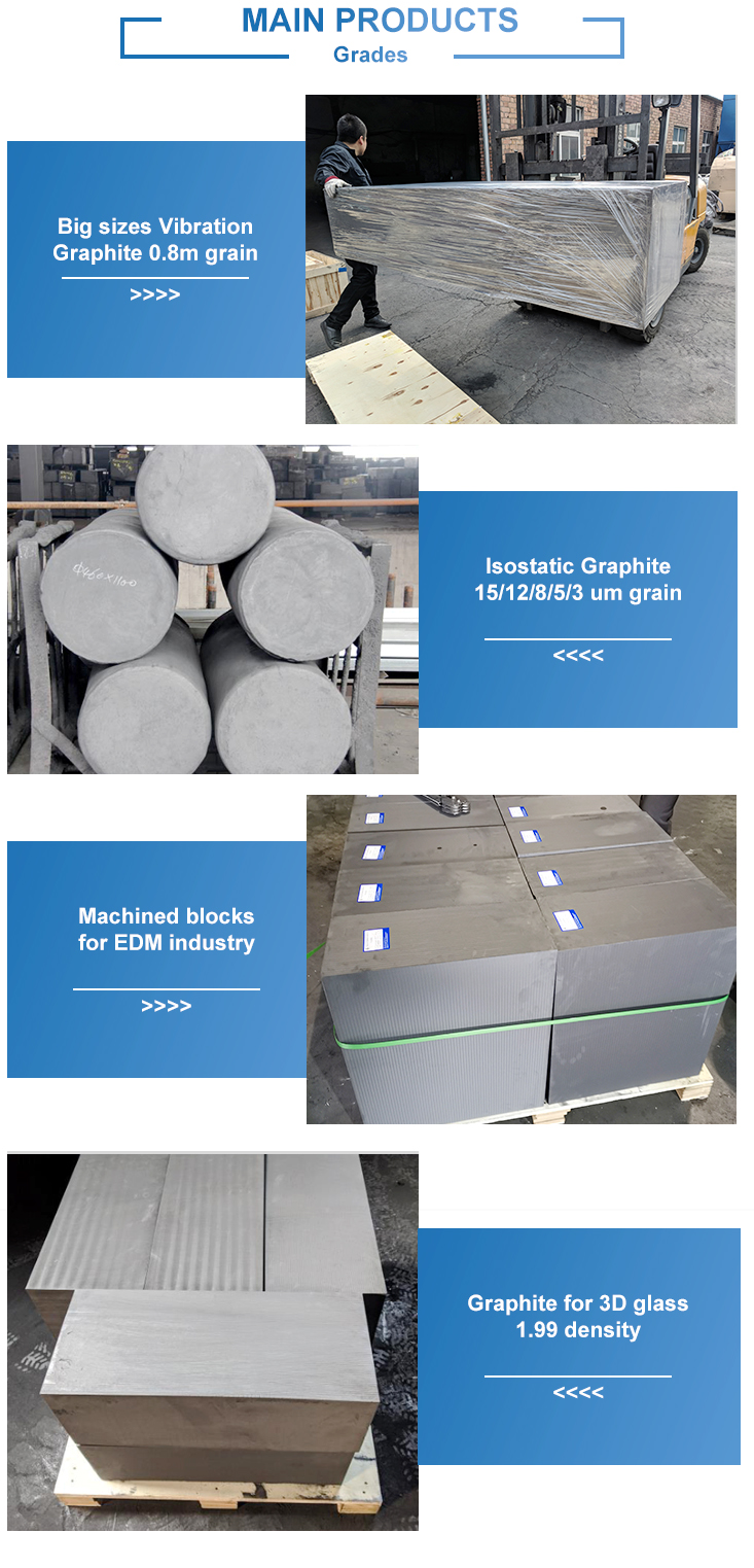 700*300*1900mm Big Size EDM Graphite