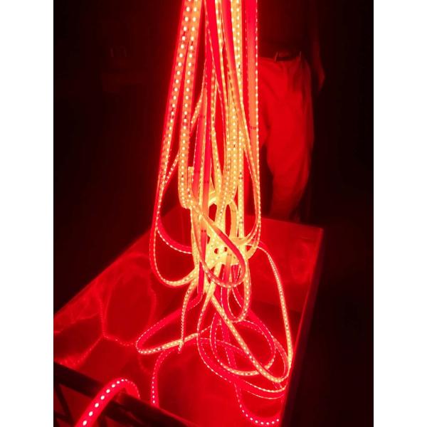 BK-MS72-36V(G) Single Red color led strip lights Wateproof IP68 Plug & Play connection system in tunnel or mining