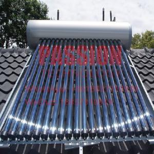 Wholesale 200L SS316 Enamel Inner Tank Pressure Solar Water Heater 20tubes Solar Collector from china suppliers