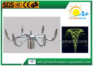 Wholesale Scattered Rotating Fountain Nozzle , R50 Flower Shape Water Fountain Heads from china suppliers