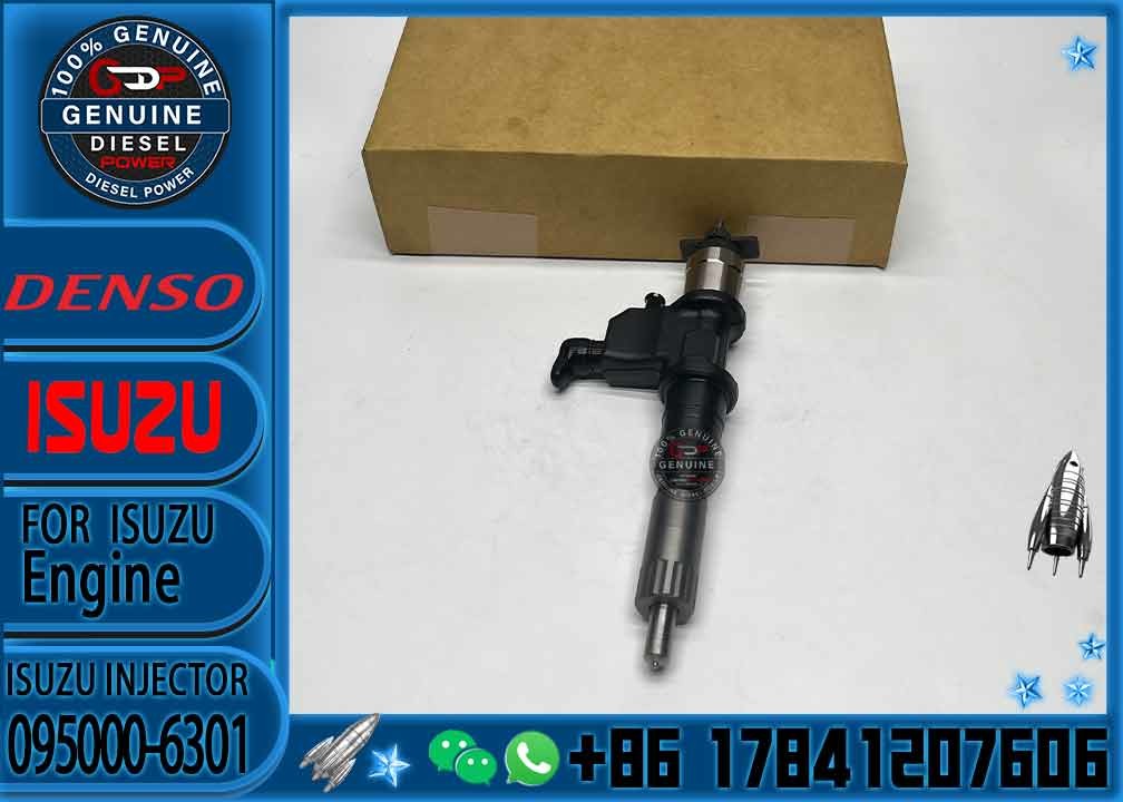 High Quality Common Rail Injector 1-15300436-0 095000-6300 095000-6301 for 6WF1 6WG1 Diesel Nozzle Assembly