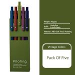 Creative Aesthetic Roller Ball Pen 0.5mm Fast Dry Fine Point Plastic Gel Pen