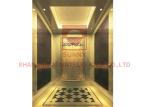 12 Person MRL Gearless Motor Roomless Lift With LED Downlight