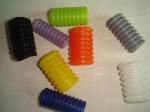 PP Slit Wall Corrugated Loom Tubing , Black Bellows flexible corrugated pipe