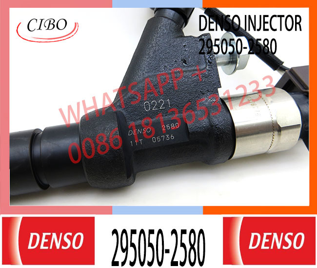 Diesel Fuel Injector 295050-2580 Injector Nozzle 23670-E0221 Common Rail Injector