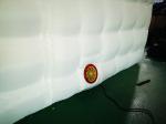 100w Inflatable Santa Blower , Flame Retardant Small Inflatable Blower