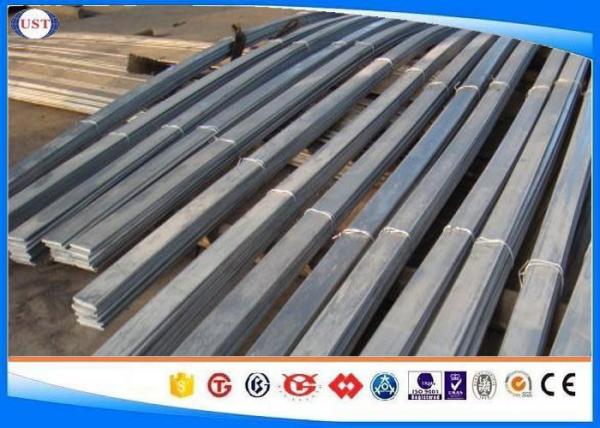 Quality DIN 1.7221 / 55Cr3 /5160 / SUP9 Hot Rolled Steel Bar Spring Steel Flat Bar Surface Black Or Machined for sale