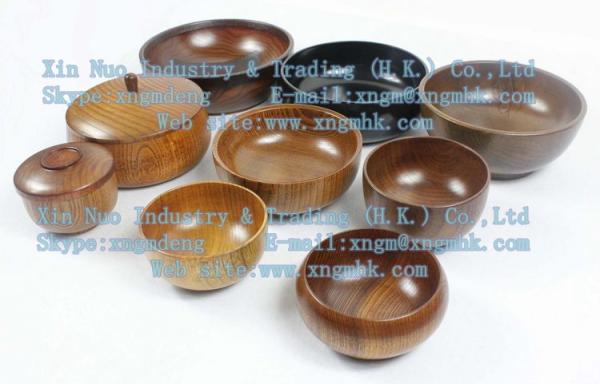 Large wooden bowls, wooden bowl, wooden rice bowl, wooden bowl, wooden bowls of