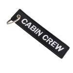 Cabin Crew White Keychain Fashion Trinket Aviation Gift Accessories Airplane