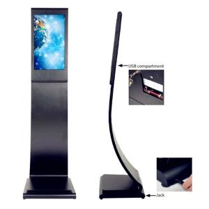Wholesale 21.5 Inch Automatic Dispenser Hand Sanitizer Advertising Display Screen Kiosk from china suppliers