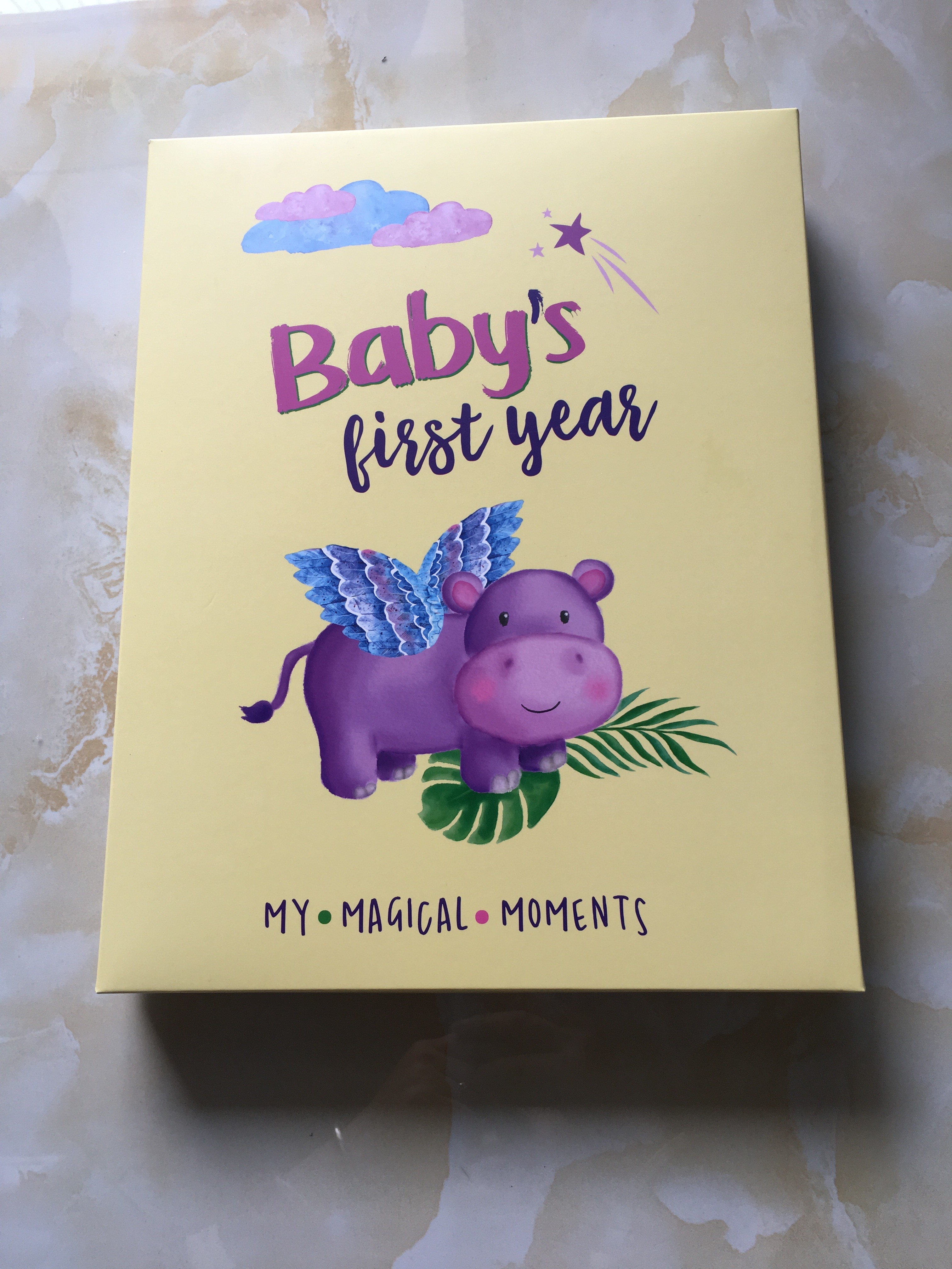 Cute design lid and base flat pack cardboard box for clothing packaging