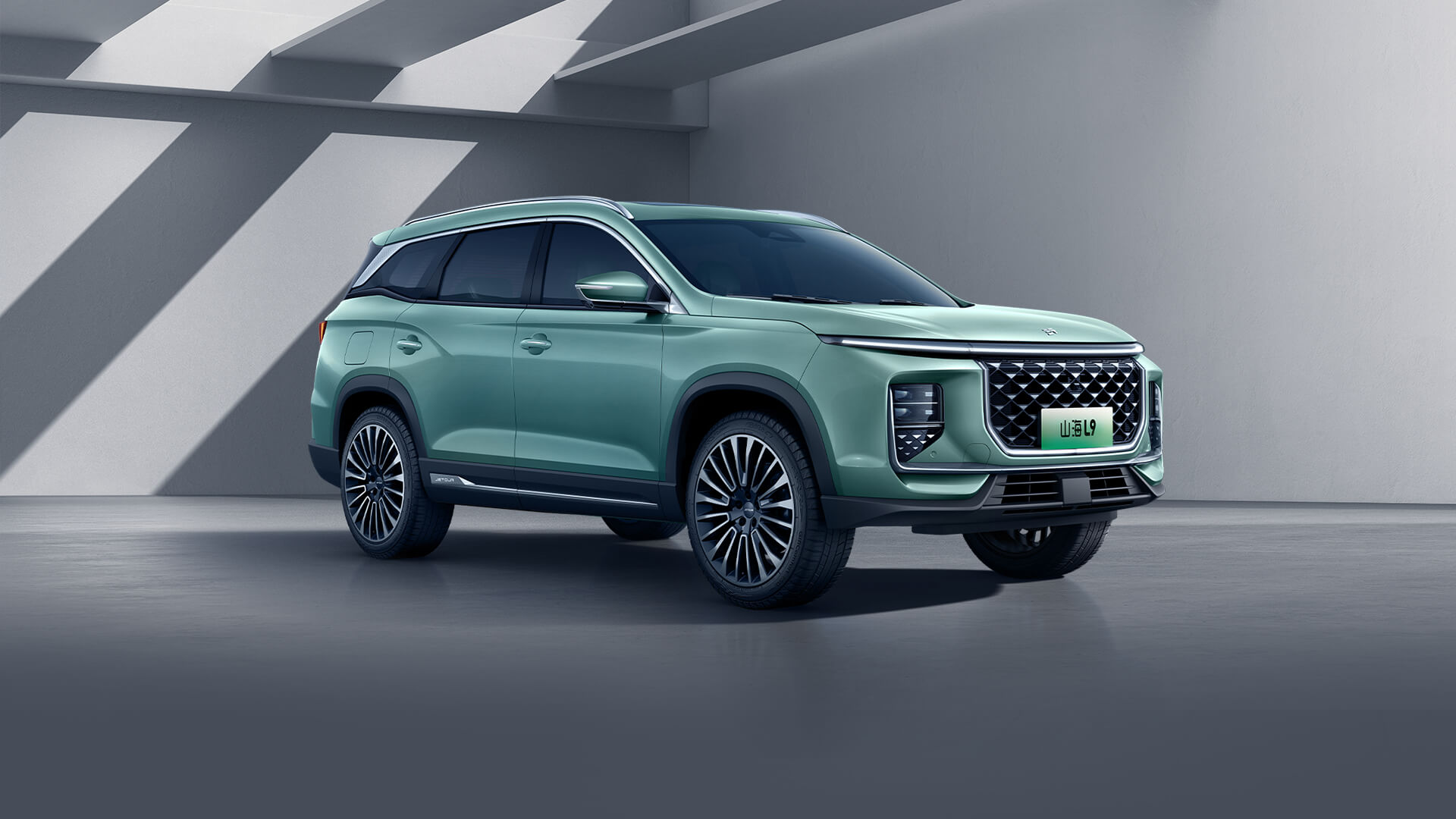 Chery Jetour Shanhai L9 1.5T FWD Plug-In Hybrid SUV Luxury 5-Seater Off-Road Energy Car Mountain Sea PHEV 2850 Wheelbase
