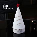 Christmas Silicone Night Light LED Rechargeable Battery Operated For Kids Baby