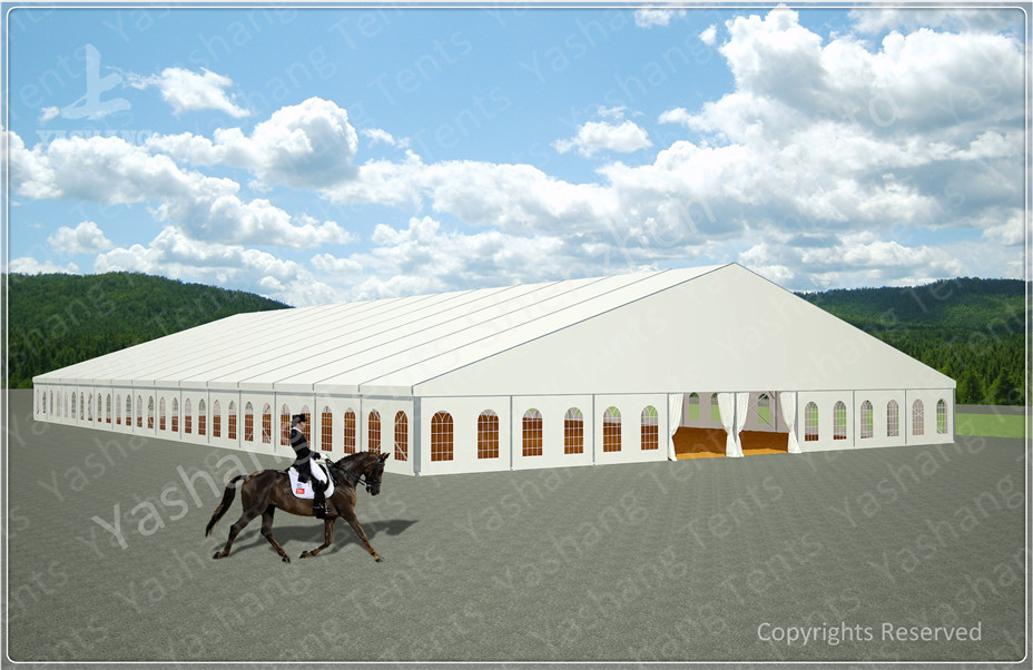 Big Solid ABS Wall Aluminium Frame Marquee Commercial Renting Tents For Events