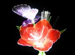 LED optical fiber rose hummingbird wedding scene layout lighting festival
