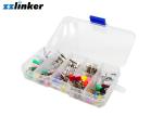 Colorful Dental Abrasive Polishing Prophy Brush Kit 13cm*7cm*2.5cm
