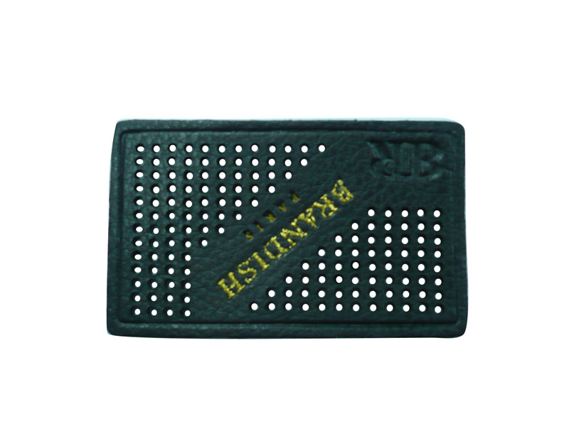 Customized Embossed Leather Clothes Patches With Personlized LOGO leather patch for jeans