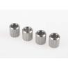 Buy cheap SUS316F CNC Lathe Parts Stainless Steel Knurled Nut M8.5 With Zinc Plated Finish from wholesalers