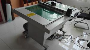 Wholesale Electronic Digital Die Cutting Machines , Adhesive Paper Flatbed Cutting Machine from china suppliers