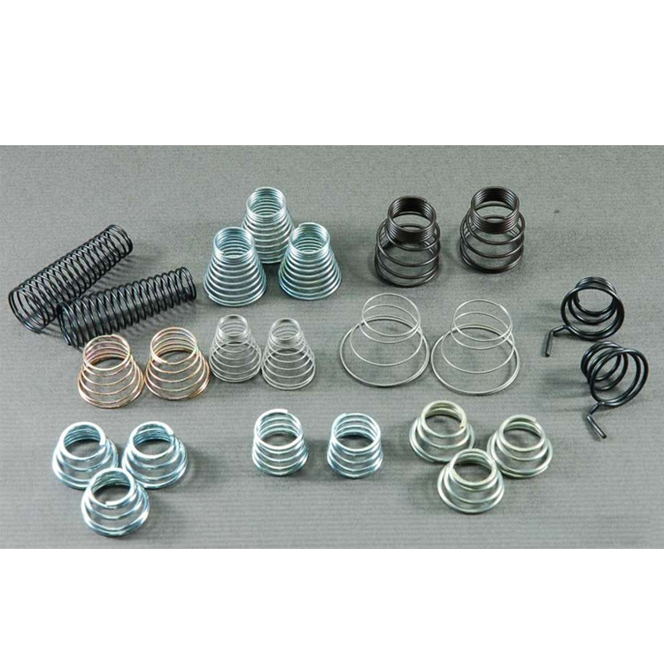 Factory Custom Compression Springs Made Of High Quality Spring Steel Button Contact Touch Spring
