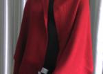 Red Durable Warm Ladies Stoles And Shawls For Oversize Women