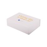 1mm Luxury Perfume Packaging Boxes , Cosmetic Paper Boxes With Golden Hot