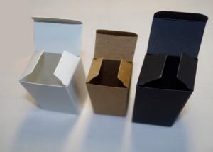 Wholesale White Brown Black Pharmaceutical Packaging Box Without Printing For 10ml Vial Bottle from china suppliers