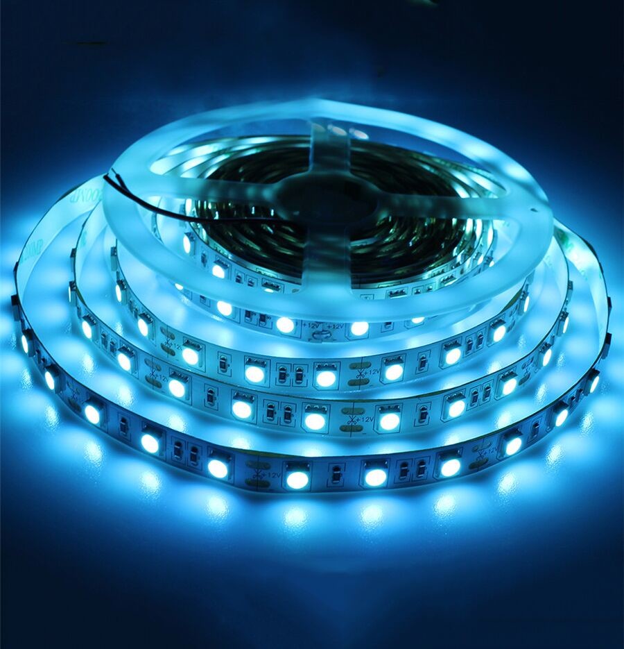 12V DC 3000K 3M 28W SMD 5050 LED Strip Light 112les/m