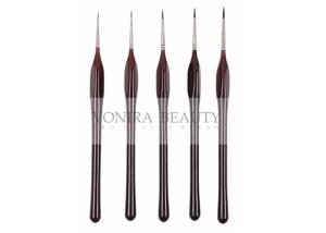 Wholesale Siberian Kolinsky Hair 5PCS Body Paint Brushes set Acrylic Handle from china suppliers
