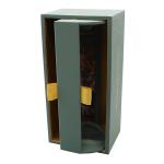 Matt Green Rigid Luxury Cardboard Box For Champagne Whisky Liquor Set Packaging